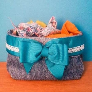 denim sachet diy