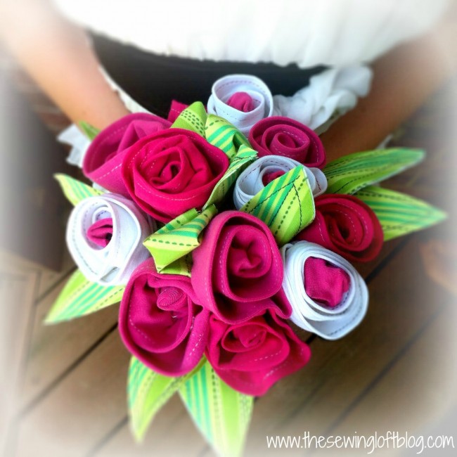 fabric flowers