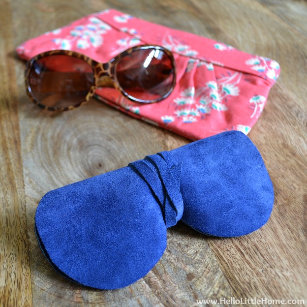 diy sunglasses case