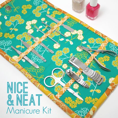 sewing tutorial for manicure kit