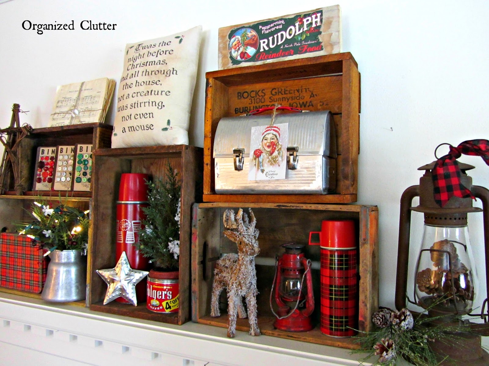 christmas decor clutter