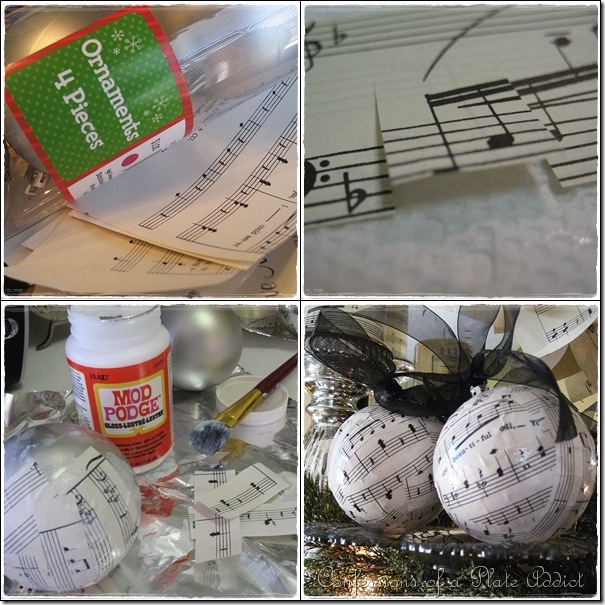 music paper decortions