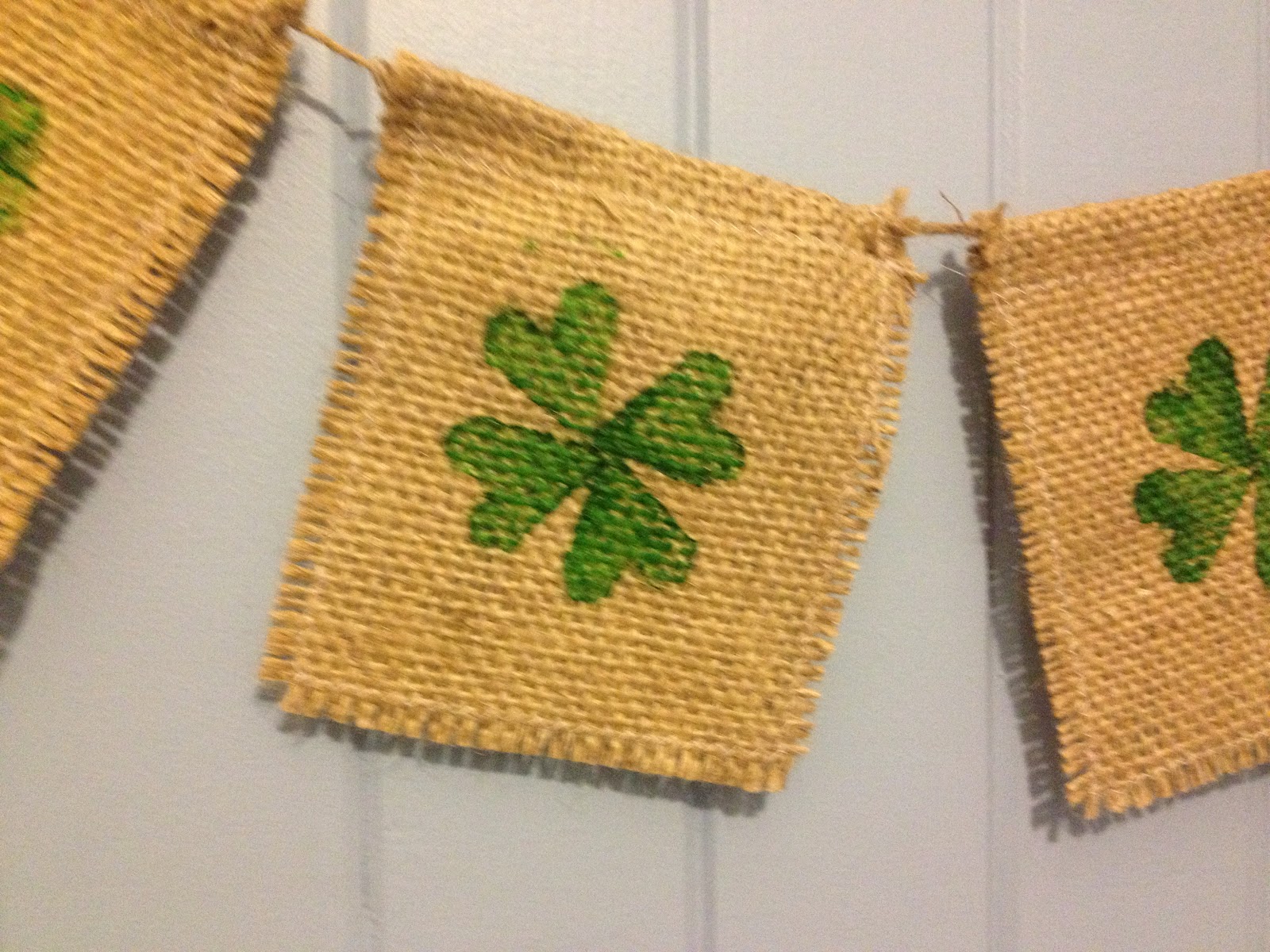 st patrics garland